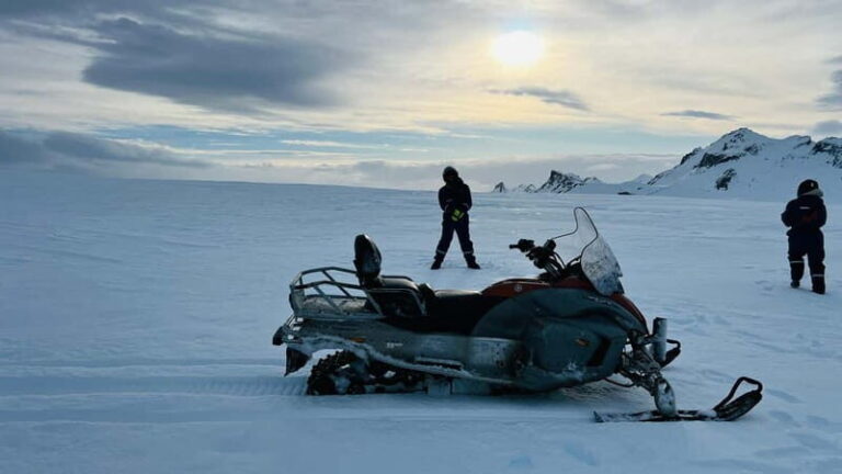 Snowmobile with Helicopter Experience at Langjokull - The Glacier Landing: A Close Encounter with Nature