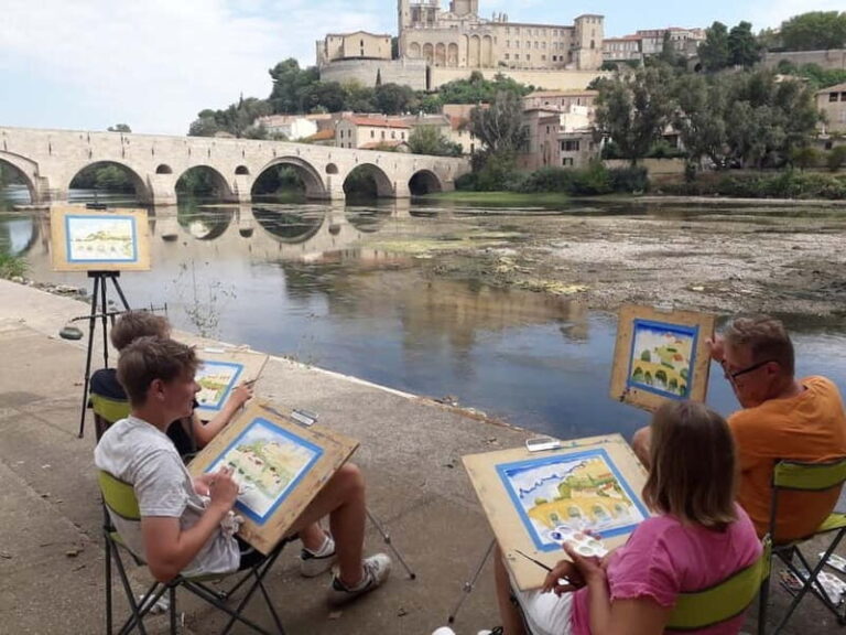 South of France: Painting Memories Class with a Local Artist - What Makes This Painting Class Special?