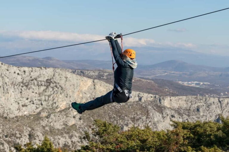 Split: Zip Line Adventure with Optional Transportation - An Overview of the Zip Line Experience