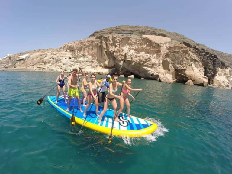 Stand Up Paddle (SUP) in Gran Canaria, BIG SUP. - The Experience Itself: From Instruction to Sunbathing