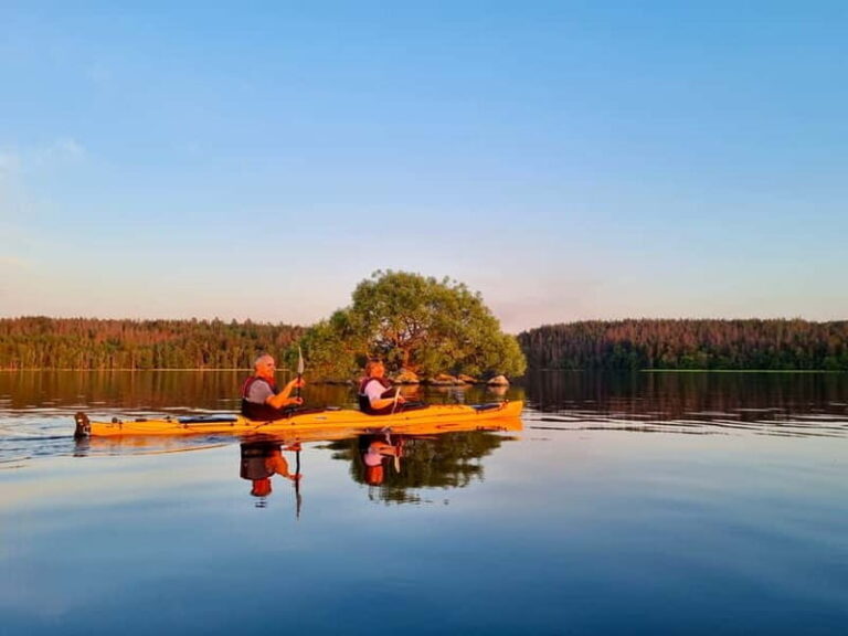 Stockholm: Sunset Kayak Tour on Lake Mälaren with Tea & Cake - Detailed Itinerary Breakdown