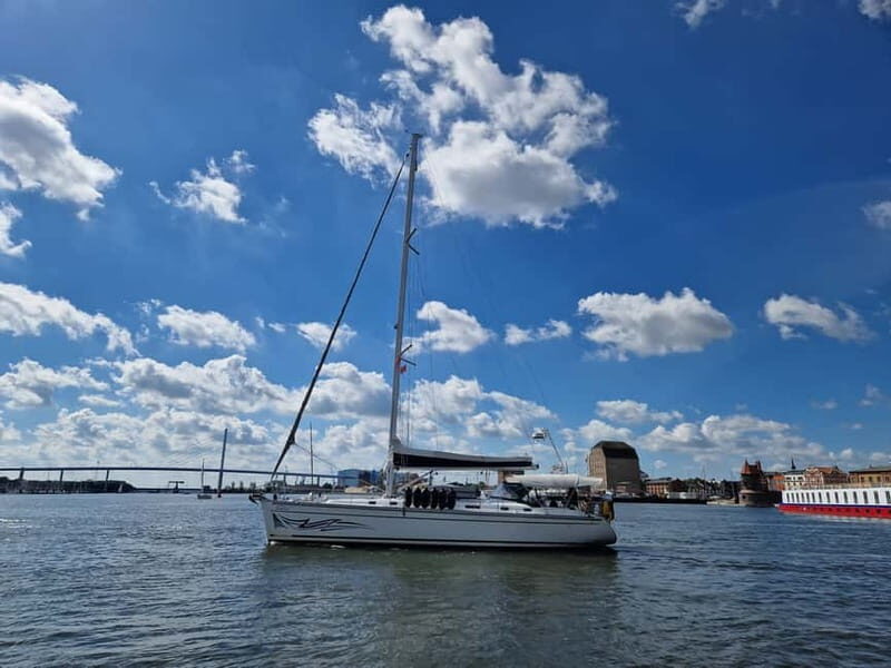 Stralsund: Hiddensee Sailboat Trip with Snacks and Drinks