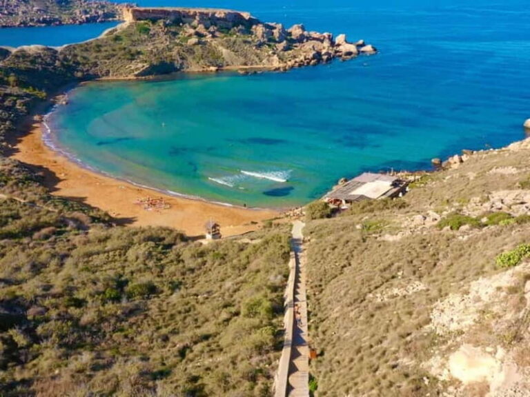 Sunday: Ghajn Tuffieha (Riviera) Beach Yoga Class - The Benefits of Beach Yoga at Ghajn Tuffieha