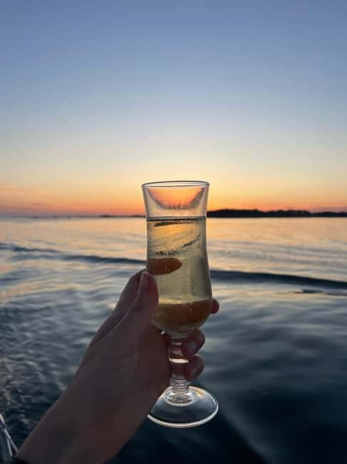 Sunset cruise and cocktail reception - What to Expect on the Itinerary