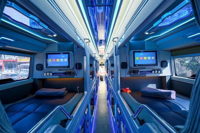 Tam Coc , Ninh Binh To Hue VIP 20 Cabin Sleeping Bus - Key Points