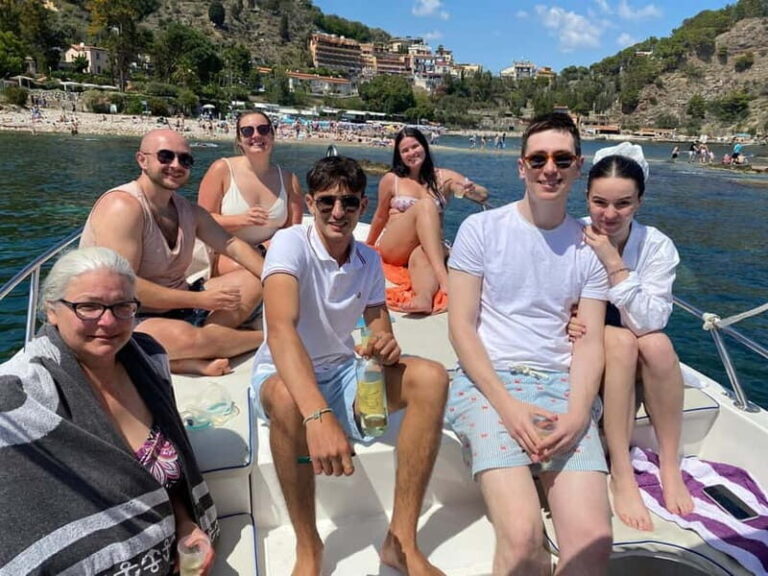 Taormina: Boat Tour with Sicilian Wine Tasting - Snorkeling and Marine Life