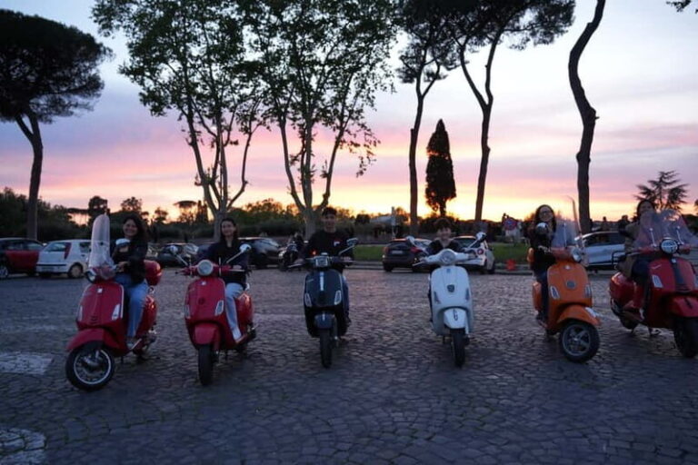 Taste, Explore, Capture-All inclusive Vespa Tour in Rome - The Practical Details