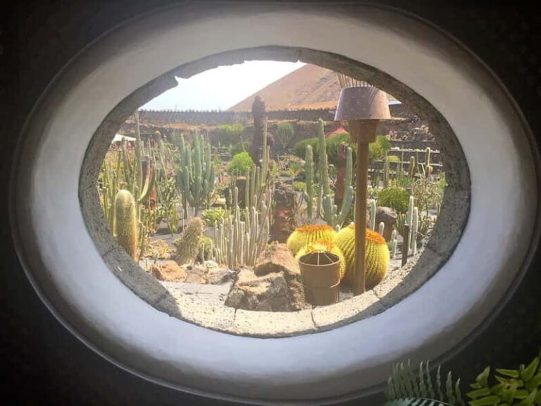 Teguise Vip Tour Minibus: Flea market, LagOmar, Cactus garden, Foundation - Exploring the Itinerary