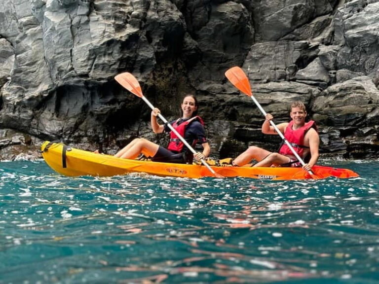 Tenerife: Palm-Mar Double Kayak Rental with Snorkel Gear - The Sum Up