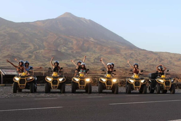 Tenerife: QUAD excursion TEIDE volcano ONLY doble quad - What to Expect During the Tour
