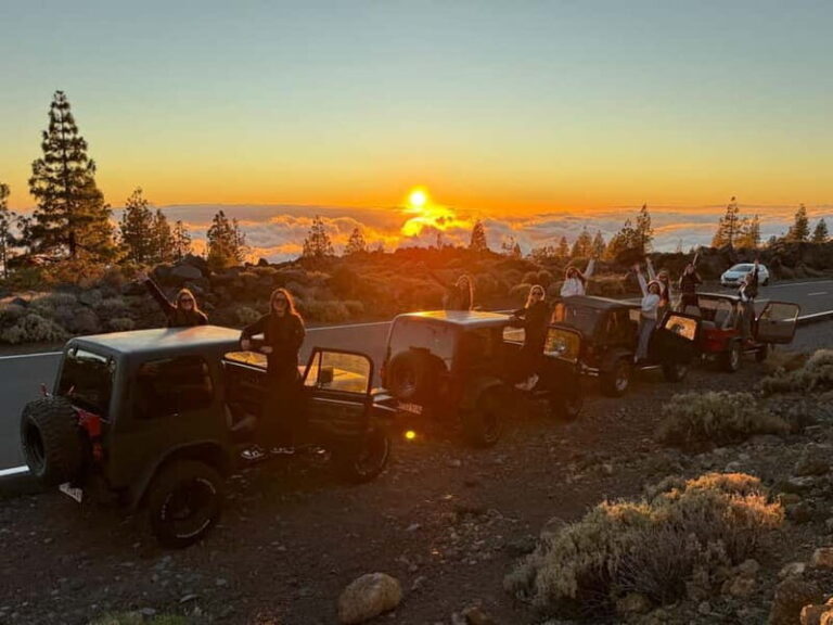 Tenerife: Wrangler jeep tour in the volcano teide at sunset - What Makes This Tour Stand Out?