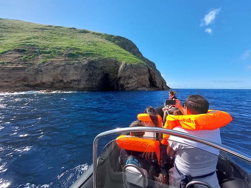 Terceira Island:Ilheus das Cabras -Boat Trip - The Highlight: Ilhéus das Cabras