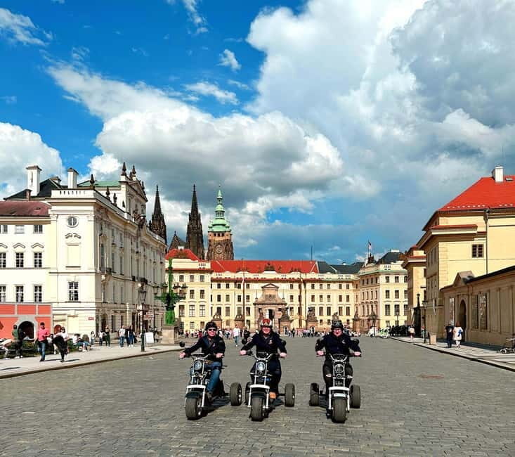 The Best  Trike Prague city tour live guided in English - The Itinerary in Detail: Discovering Prague’s Hidden Gems