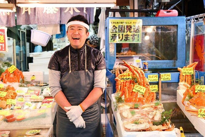 Tokyo: Tsukiji Fish Market Tour with Food Tastings & Shrine Visit - Key Points