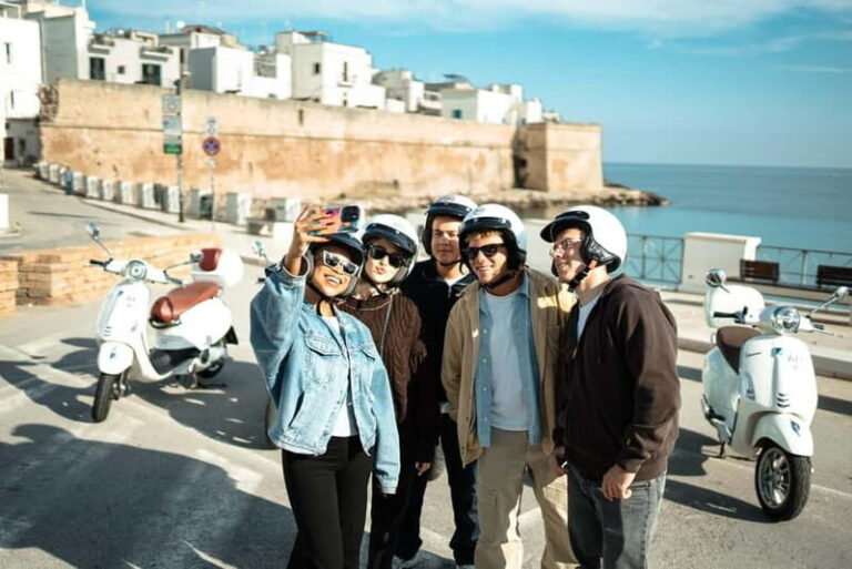 Tour of Puglia by Vespa: visit Polignano a Mare, Conversano, and Monopoli - The Real Value of the Tour