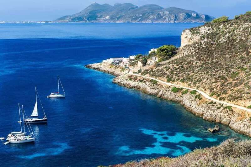 Trapani: Aegadian Islands Sailing Tour with Lunch & Wine