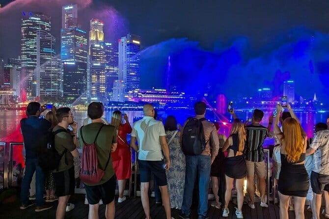 Twilight Magic Singapore River Cruise and 2 Light Show - Experience the Sparkling Night of Singapore: Twilight Magic River Cruise & Light Shows