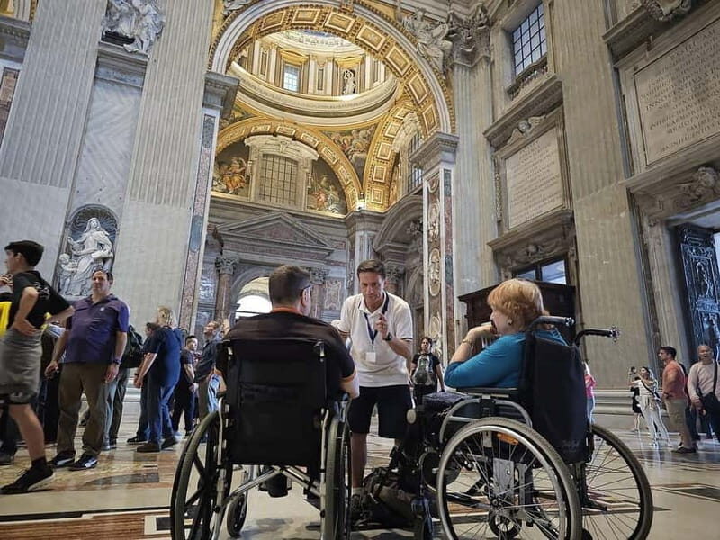 Vatican Mus. & Sistine Chapel Wheelchair Access Private Tour - Breaking Down the Itinerary