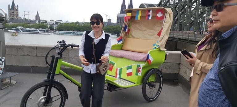Veloloco Rickshaw Tour Cologne Sightseeing Wedding Brewery Birthdays - The Itinerary Breakdown
