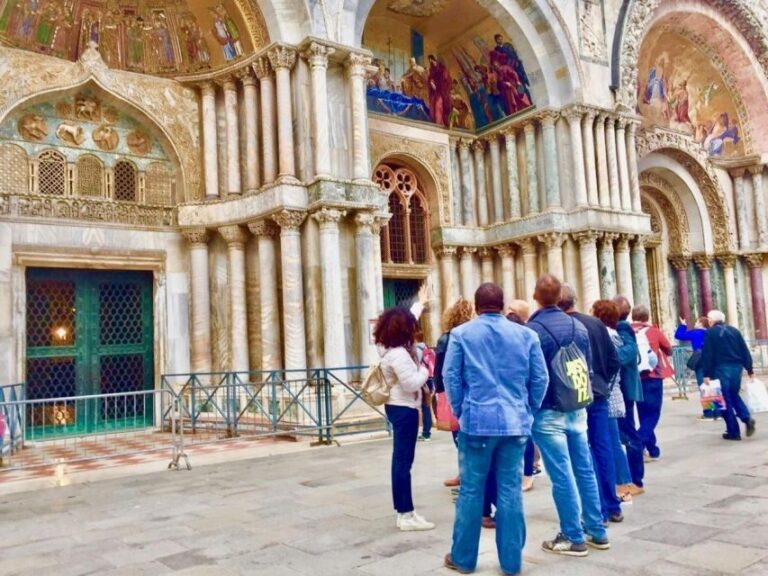 Venice: Skip-the-Line Doges Palace & Basilica Walking Tour - Detailed Breakdown of the Itinerary