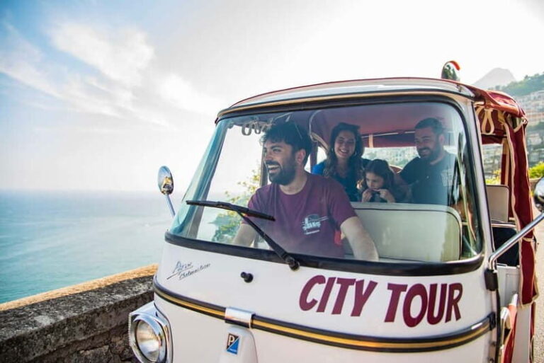 Vietri sul Mare: Tour on board the Tuk Tuk - Practical Details and Value