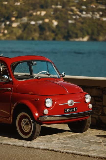 Vintage Fiat 500 Convertible Rental  Discover Lake Como with "Rosetta" 4h - What’s Included and What’s Not