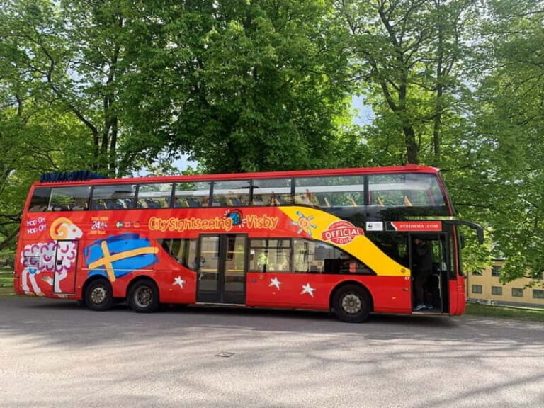 Visby: Hop-On Hop-Off 1 day Bus Tour - Breakdown of the Route and Stops