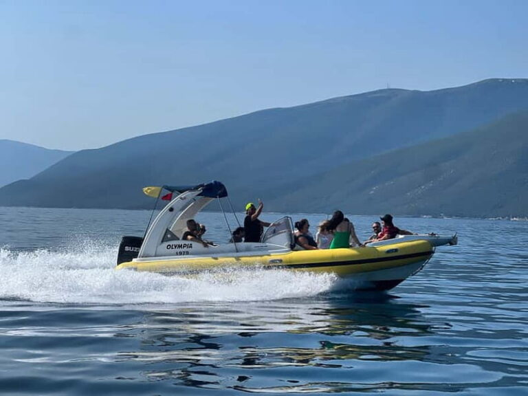 Vlore: Sazan Island & Haxhi Ali Cave Speedboat Guided Tour - The Itinerary in Detail