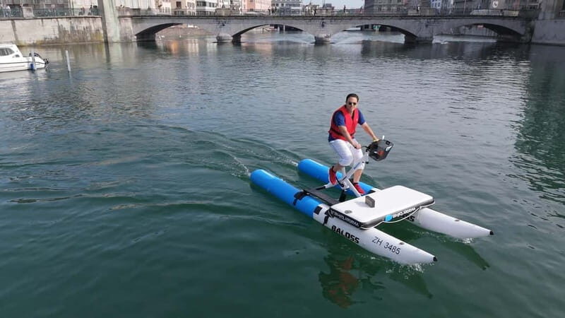 Waterbike on Lake Zurich - Getting There and Meeting Points