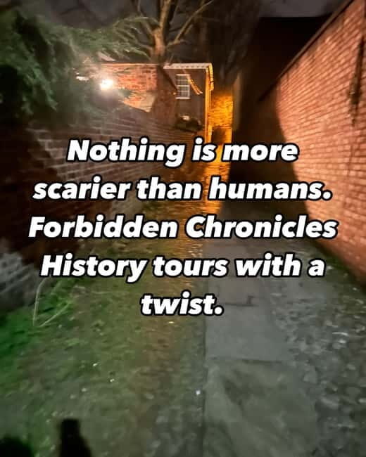 York: Forbidden Chronicles Ghosts and History Tour - The Itinerary Breakdown