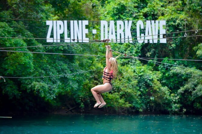 Zipline Dark cave & Paradise cave: Full-day Exploration - Key Points