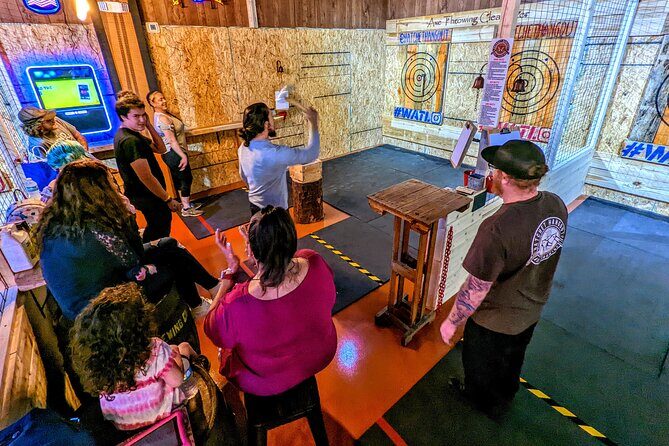 90 Minute Axe Throwing Guided Experience in Clearwater at Hatchet Hangout - Why You Should Consider This Experience