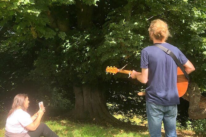 A Tour of Glastonbury, Guided by the Trees. - Climbing Glastonbury Tor: The Pinnacle of the Tour