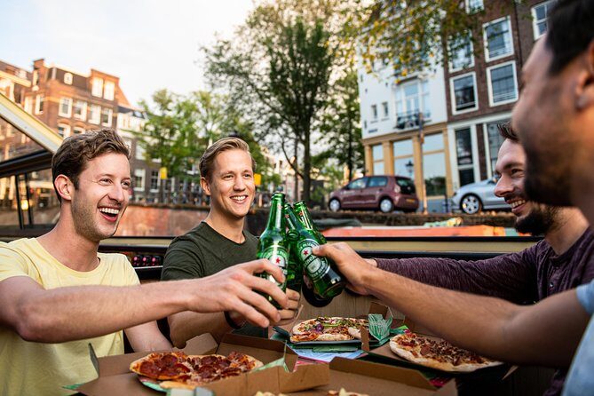 Amsterdam Pizza Cruise with Unlimited Drinks - Food and Drinks: A Tasty, Relaxed Experience