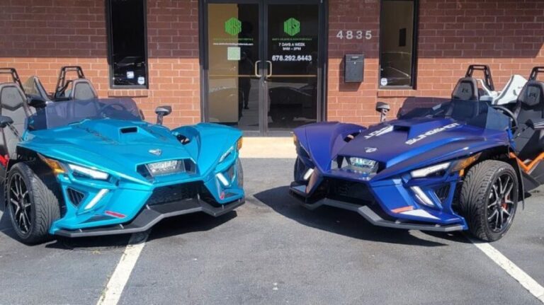 Atlanta: Self-Guided Slingshot Rental to Vickery Falls - Reaching Vickery Falls