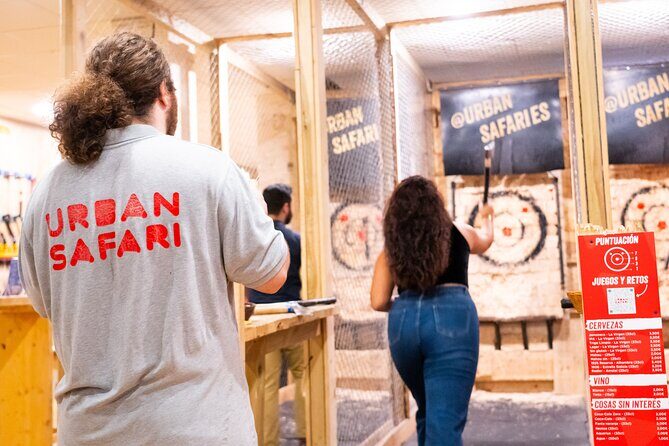 Axe Throwing 1 hour session - Practical Details