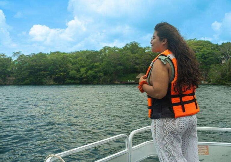 Bacalar: Explore the 7 colors lagoon in a pontoon ride - Exploring the Itinerary in Detail