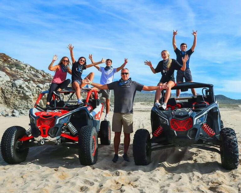 Beach & Desert Premium RC UTV Tour in Cabo price per person - FAQ