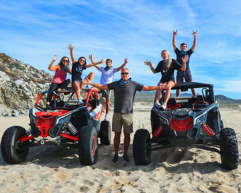 Beach & Desert Premium RC UTV Tour in Cabo price per person - FAQ