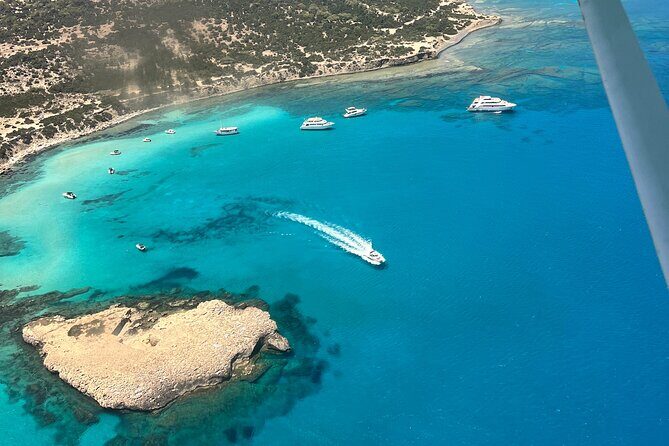Blue Lagoon Latchi Pafos, glass bottom boat+water slide F/D trip - What’s Included and What’s Not