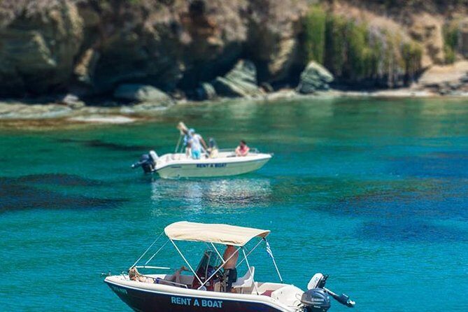 Boat Rentals without Licence from Faliraki Rhodes - What to Expect on Your Day Out