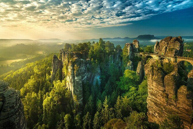 Bohemian and Saxon Switzerland All inclusive trip - Hiking Tour - The Journey Begins: From Dresden to the National Park