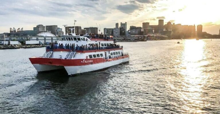 Boston: Boston Harbor Sunset Cruise - What to Expect on the Boston Harbor Sunset Cruise