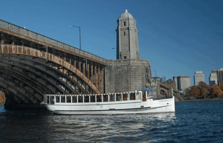 Boston: Charles River Sightseeing Cruise - What to Expect on the Cruise