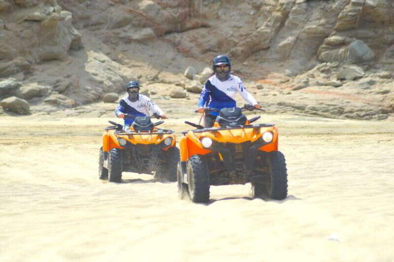 Cabo San Lucas: Migriño Beach & Desert ATV Tour - Transportation and Group Dynamics