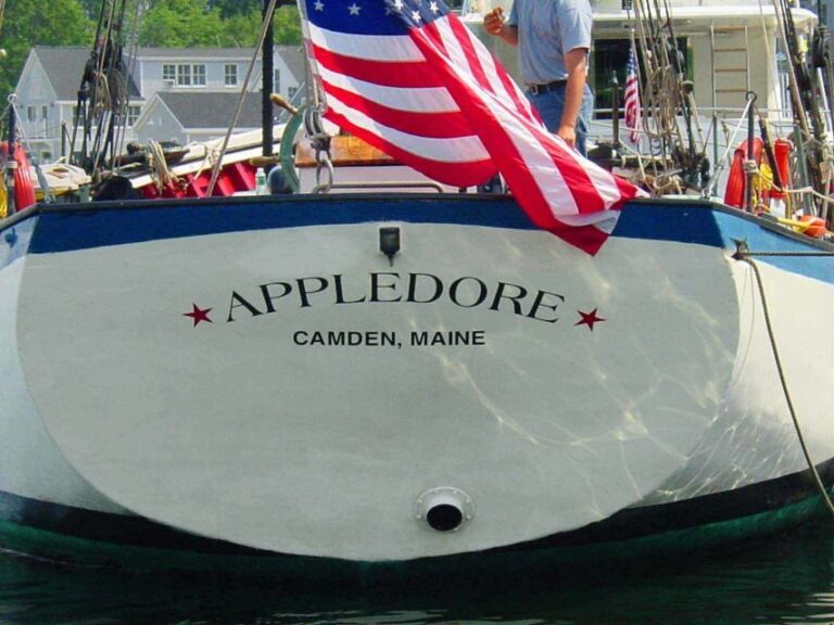 Camden: Sunset Sailing Cruise on a Wooden Schooner - The Crew and Atmosphere