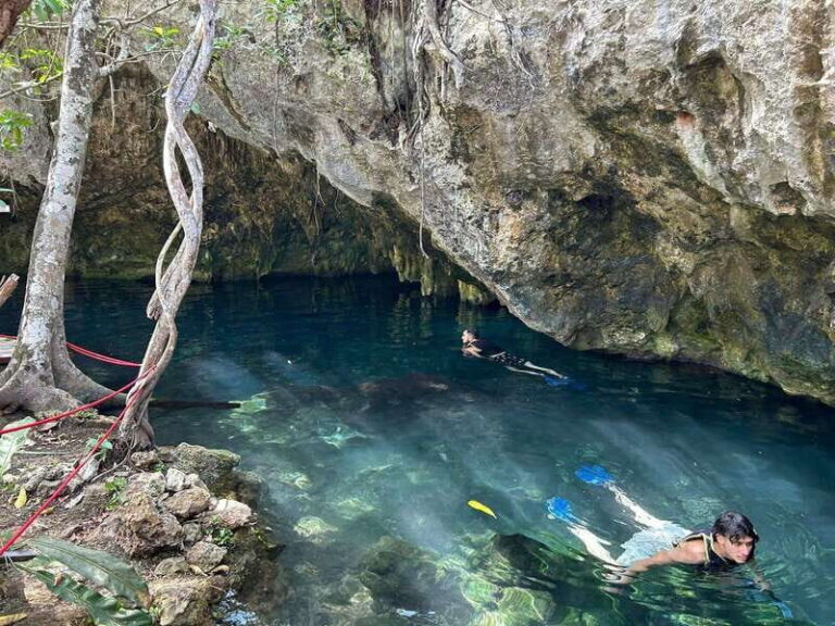 Cancun: 3 Cenotes & 1 Lagoon Tour - Exploring the Lagoon: Kaan Luum