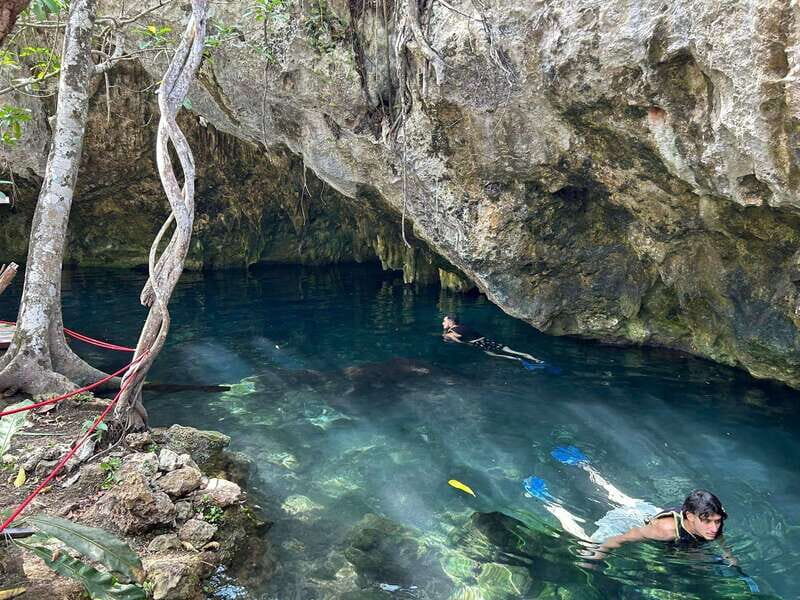 Cancun: 3 Cenotes & 1 Lagoon Tour - Exploring the Lagoon: Kaan Luum