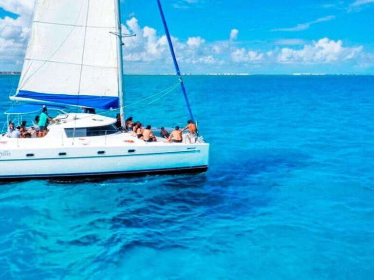 Cancun: Half-Day Private Catamaran for 35 guests - Itinerary Breakdown: What to Expect