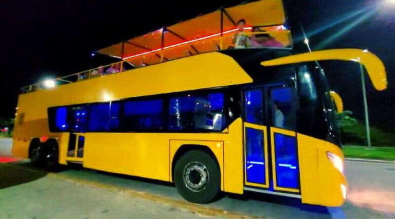 Cancun: Private 3 Hour Party Bus - Why a Private Party Bus Makes for a Great Cancun Experience